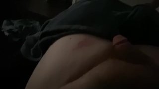 Trans Girl Plays With Pathetic Clitty