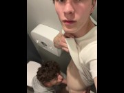 Preview 2 of Twinks in the Library Bathroom
