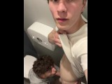 Twinks in the Library Bathroom
