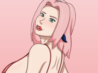 Klassieke Sakura En in Lingerie - Naruto
