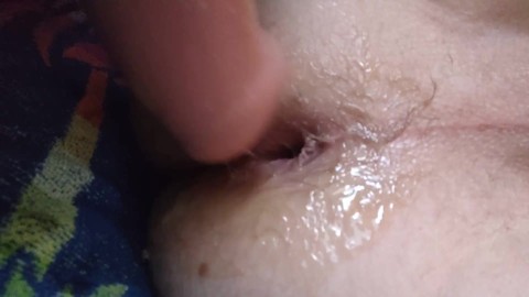 Some more gaping of my small Asshole as I fuck myself
