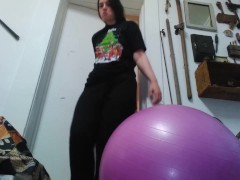 Ding dong! hairy pussy Onlyfans girl tries to talk about physical disability - oops! Doorbell rings