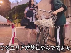 婦警お漏らし!?不審者に説教中、ガマン限界を超えてしまう女警察官ドラマ ｜おしがま,素人,日本人,無修正,おもらし,おしっこ,尿,野外,個撮,コスプレ,警察,美脚,手コキ,射精,フェラ失禁ぶっかけ顔射 3/16