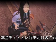 婦警お漏らし!?不審者に説教中、ガマン限界を超えてしまう女警察官ドラマ ｜おしがま,素人,日本人,無修正,おもらし,おしっこ,尿,野外,個撮,コスプレ,警察,美脚,手コキ,射精,フェラ失禁ぶっかけ顔射 6/16