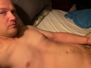 Preview 1 of Uncut Canadian with tight foreskin has another POWERFUL orgasm!