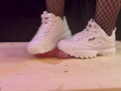Fila Disruptor Shoejob, Cock Trample and Stomp with TamyStarly