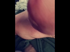 Jerking off in the living room 👀 (risky)