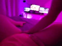 Daddy Makes Me Squirt as I Goon to Porn