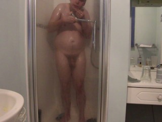 Having a Shower
