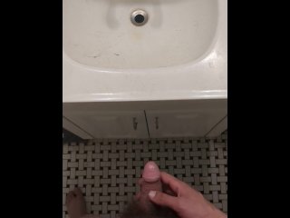 Man Pissing in the Sink