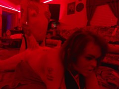 Evil Goth Trans Ass Fuck