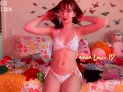 Preview 4 of Fully Nude Cheap Lingerie Try On Haul 1 - Tryon, Talk, and Twerk - Petite Redhead Lanie Luxx