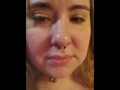 Submissive Contemplating the Next Fucking.