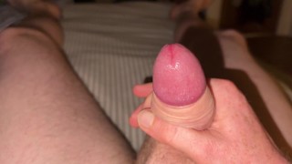 Soft to hard, horny speedy wank