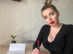 Училка заставила студента отлизать ей за зачёт 2/16