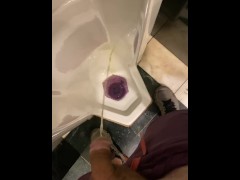 Caught by my boss pissing on the floor at fancy club work wedding event