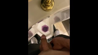 Finish what I started huge mess puddle of piss in public restroom naughty wedding