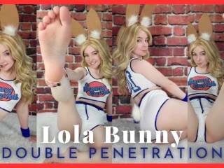 Lola Bunny - Dubbele Penetratie