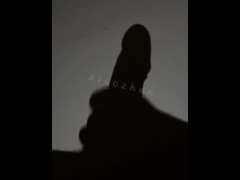 ASIAN GUY MASTURBATING AND CUMMING SO HARD (A VIEW OF THE SHADOW)