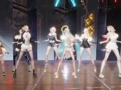 【Girls' Dancer】Higai Mousou Keitai Joshi - Ryoko/Susu/Reika/Kaori/Karin/Mona/Neru