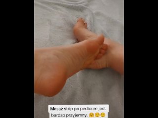 feet, feet fetish, vertical video, solo female