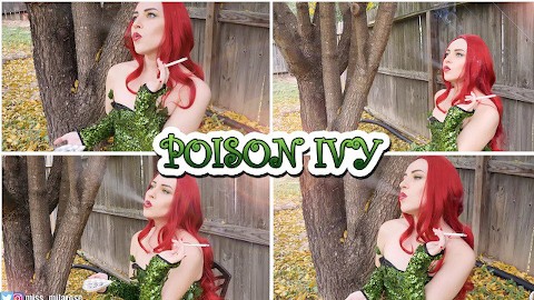 Poison Ivy's Sexy Smoke Break (FETISH / KINK)