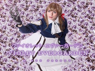 Busty Angel Youngs as VIOLET EVERGARDEN Showing her Gratitude VR Porn