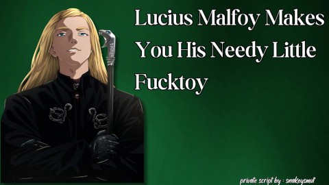 Lucius Malfoy faz de você seu brinquedo de foda carente (áudio erótico M4F para mulheres)