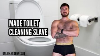 Feito escravo de banheiro