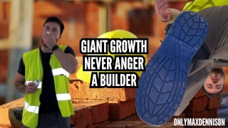 Gigantische groei nooit een bouwer boos maken