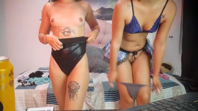 I gave my best friend an erotic birthday show, I did it with my stepsister
