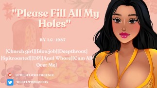 ДОЧЬ ПРОПОВЕДНИКА ЗАПОЛНЯЕТ ВСЕ СВОИ ДЫРКИ ДВОЙНЫМ ПРОНИКНОВЕНИЕМ