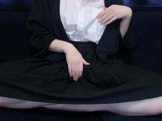 female orgasm, korean, asian masturbation, schoolgirl