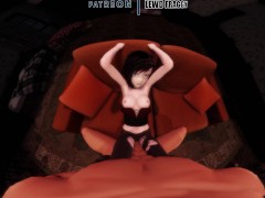 RWBY - RWBY - Ruby Rose Fucked On The Sofa [VR 4K UNCENSORED HENTAI MMD]
