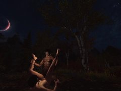 Everyone loves to play Skyrim after a hard day.