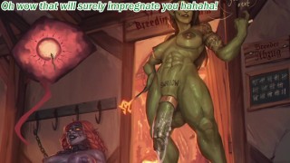 Orc Futa Desires To Conceive With You