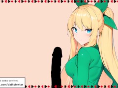 Las brujas del sexo. Brujita timida y la reina de los elfos te la chupan. JOI COMPLETO.