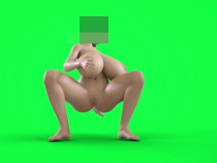 Massive Tits Riding Solo "Casting" Video