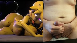 Hot Furry Sex Cum Inflation And A Five-Night Stay At Freddy's Porn Compilation