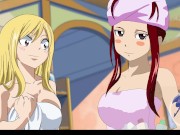 Preview 2 of Fairy Tail 4sone shower