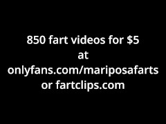 Perky Tits and Farts - Fart Fetish Onlyfans - Mariposacamgirl