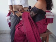 Preview 5 of ඔෆිස් එක Ep 02(පියන්ටත් දෙන්න උනා බොසා නිසා)Sri Lankan Office Sex With Piyan never end this fucking