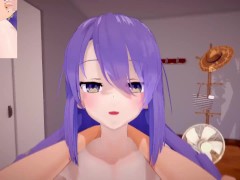 Futa Hoshinova Moona switch fuck Hardcore | Male POV