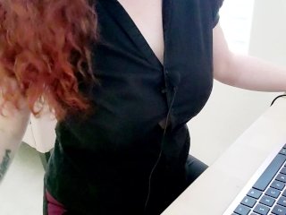 ^ YOU WILL NOT CUM TO THIS ^  ASMR S3CR3TARY GIVES U JOI AT WORK ( . ) ( . )