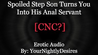Gemene stiefzoon degradeert je met ruwe anale [name calling] [anaal] [spanking] (erotische audio voor vrouwen)