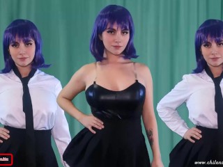 Shakira Cosplay Videoclip "las De La Intuición" Finish on a Motel with a Strange Staff Guy - PARODY