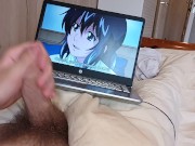 Preview 3 of He masturbated to anime, watched and didn't yawn...