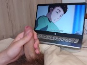 Preview 5 of He masturbated to anime, watched and didn't yawn...