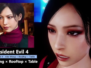 Resident Evil 4 - Ada Wong × Table De × Sur Le Toit - Version Lite