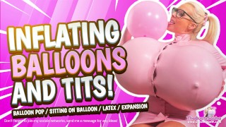 PREVIEW Inflating Latex Balloons And Tits